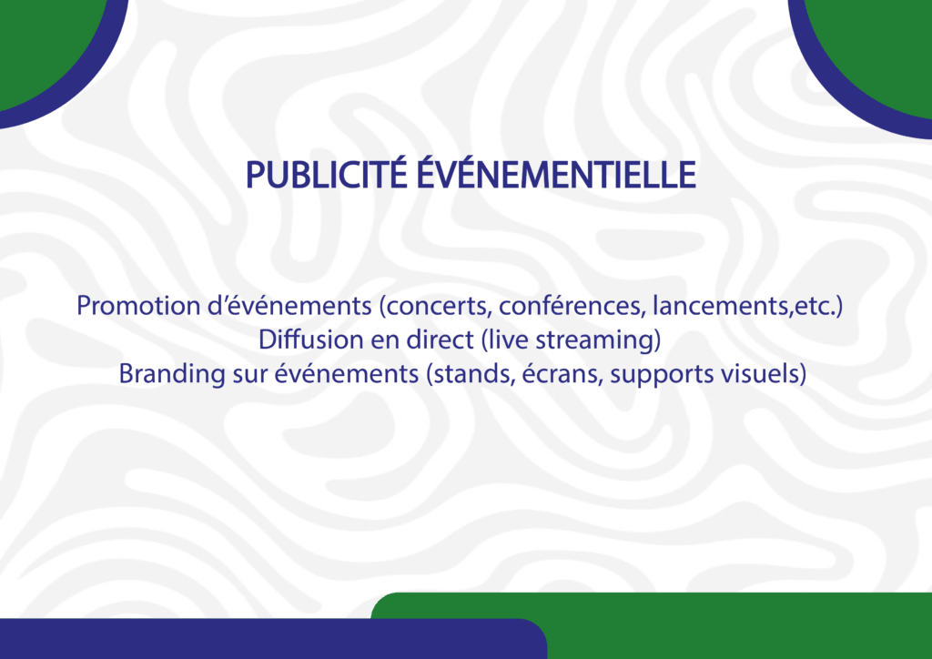Offre publicité