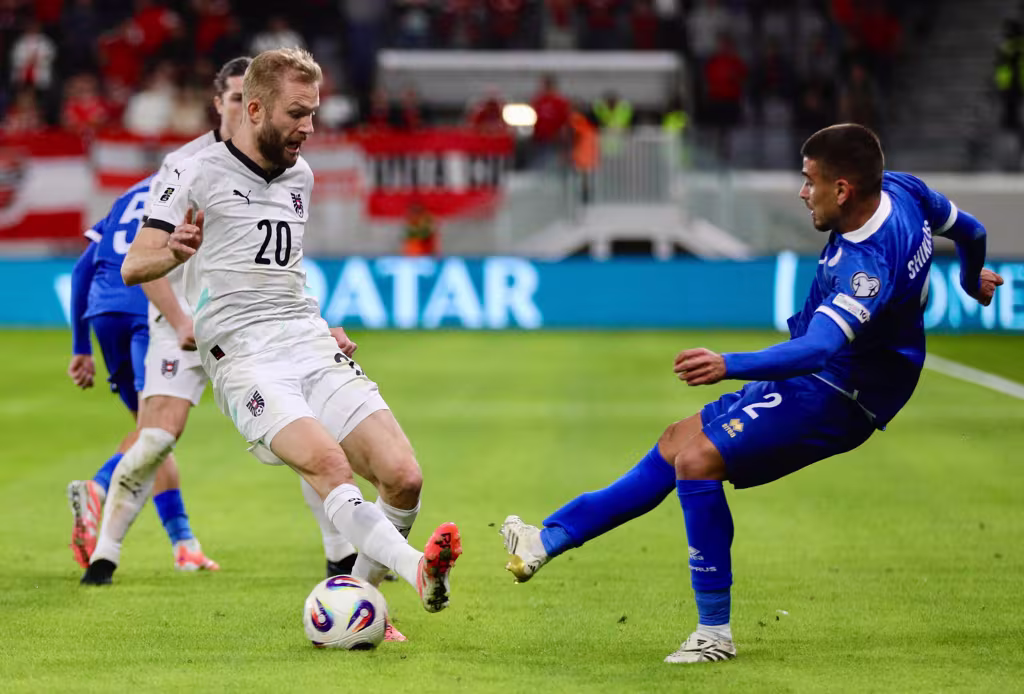 Austria v Cyprus UEFA qualifier FWC