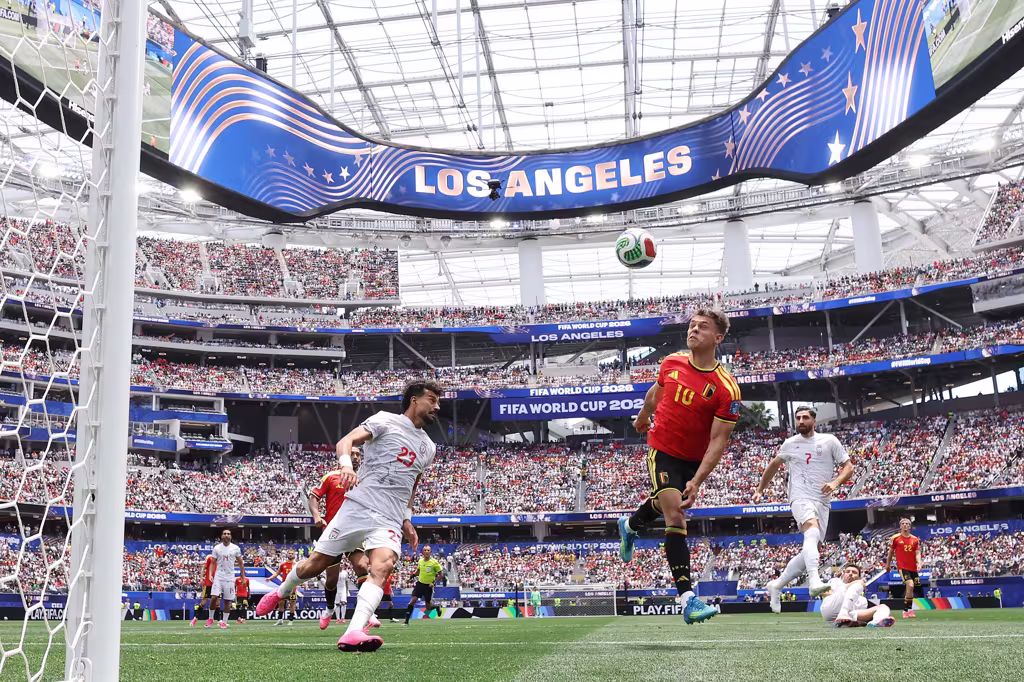 Belgium v IR Iran Group G FIFA World Cup