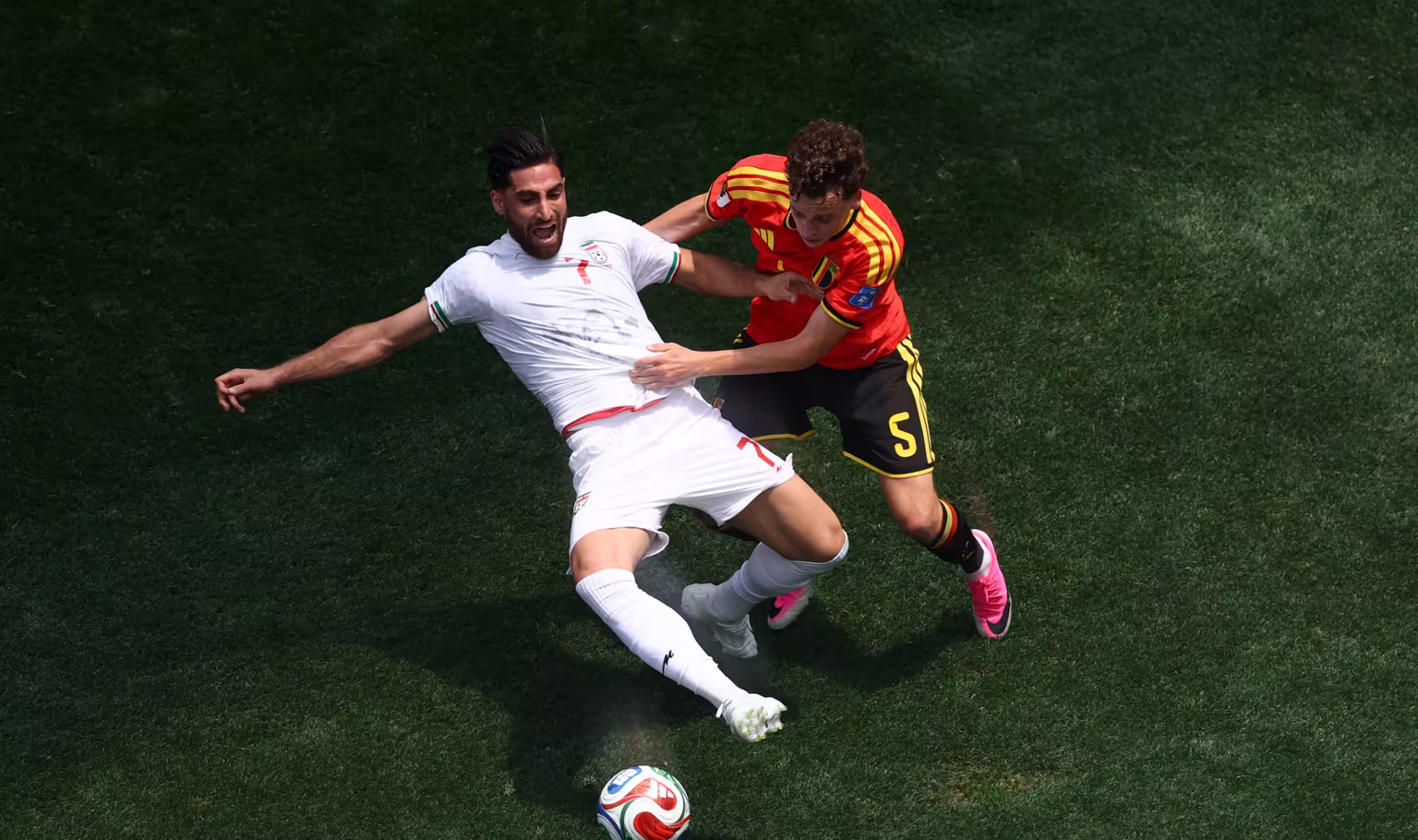 Belgium versus IR Iran