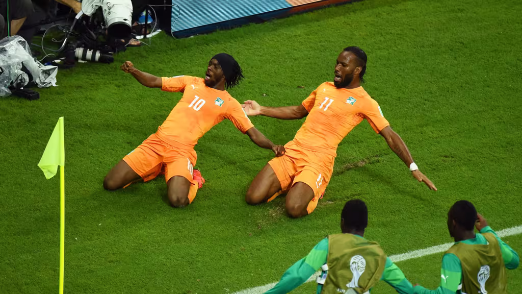 Didier Drogba at Brazil