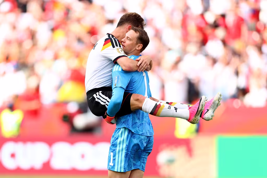 Joshua Kimmich and Manuel Neuer