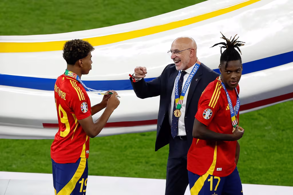 Lamine Yamal Luis de la Fuente Nico Williams