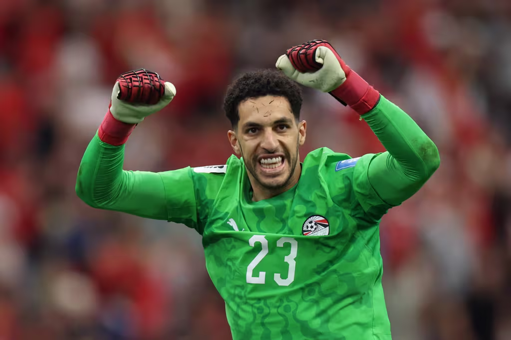Mostafa Shoubir 23 of Egypt celebrates after the 3 1 win during the FIFA World Cup 2026 Group G match between New Zealand and Egypt