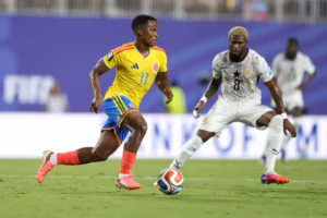 Mondial 2026 : la Colombie s&rsquo;impose face au Ghana et rejoint la Suisse en huitièmes