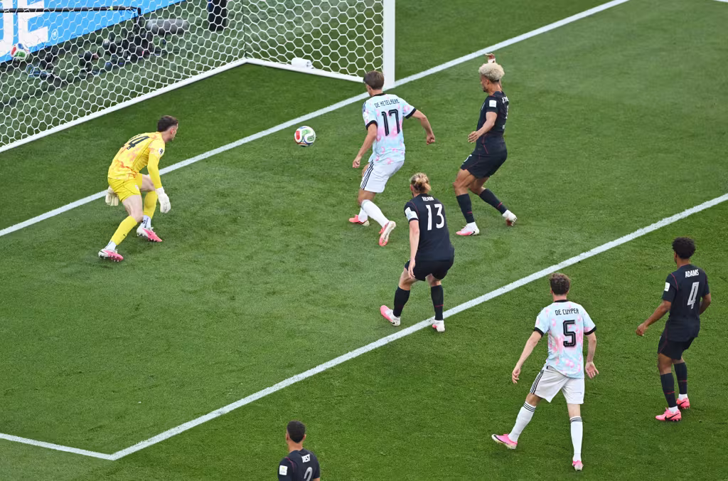 USA v Belgium Round of 16 FIFA World Cup